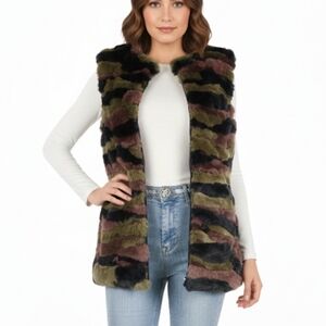 Metric Knits Reversable Camo Vest